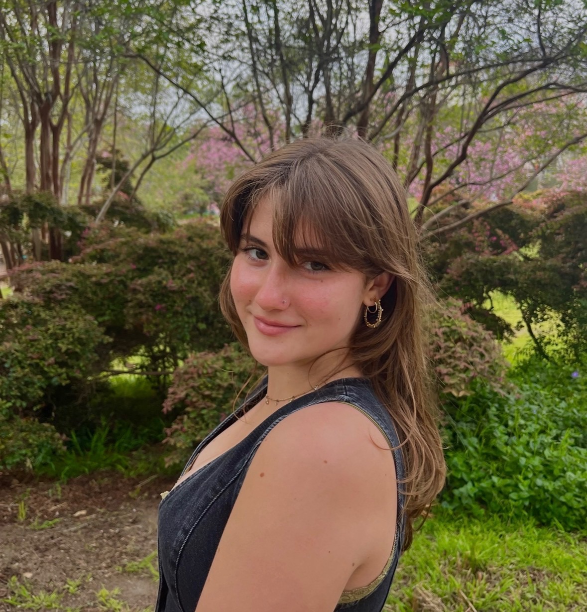 Julia smiling