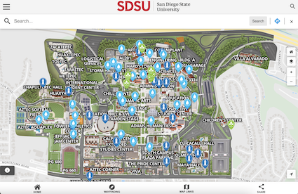 Sustainable SDSU Map